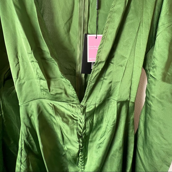 PLT Olive Green Dress - Picture 7 of 7